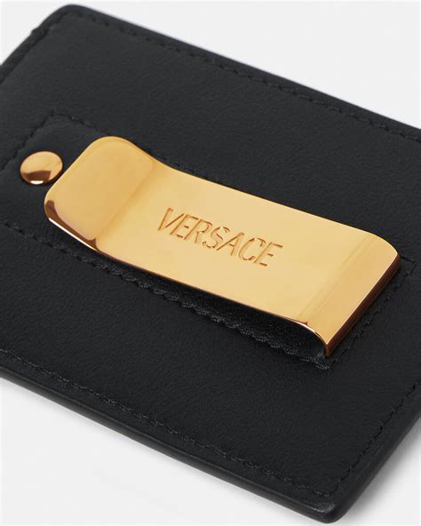 versace men's card holder|Versace card holders for men.